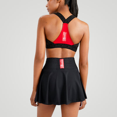 Fighting skirt outfit & sports bra