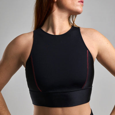On-The-Ropes Tank Top in Black