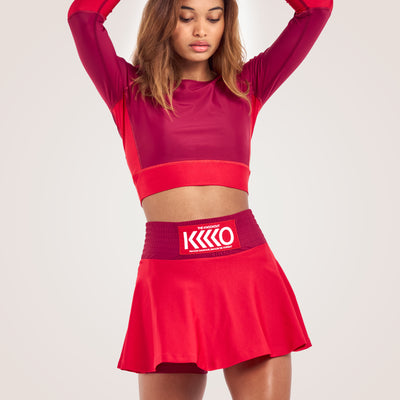 Fighting Skirt in Red