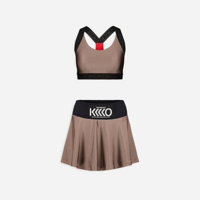 The fighting skirt outfit & sports bra